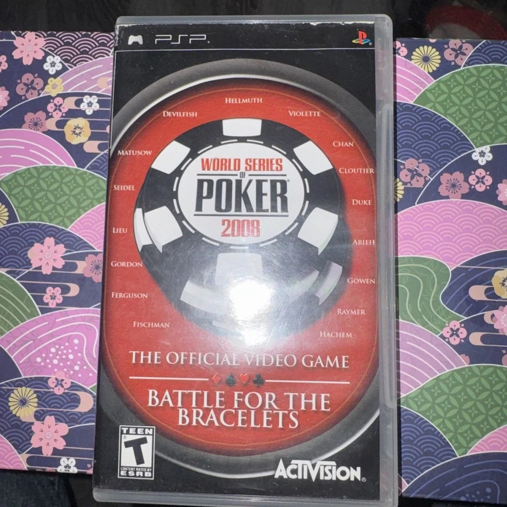 World Series of Poker 2008 Battle for the Bracelets- PSP TESTED